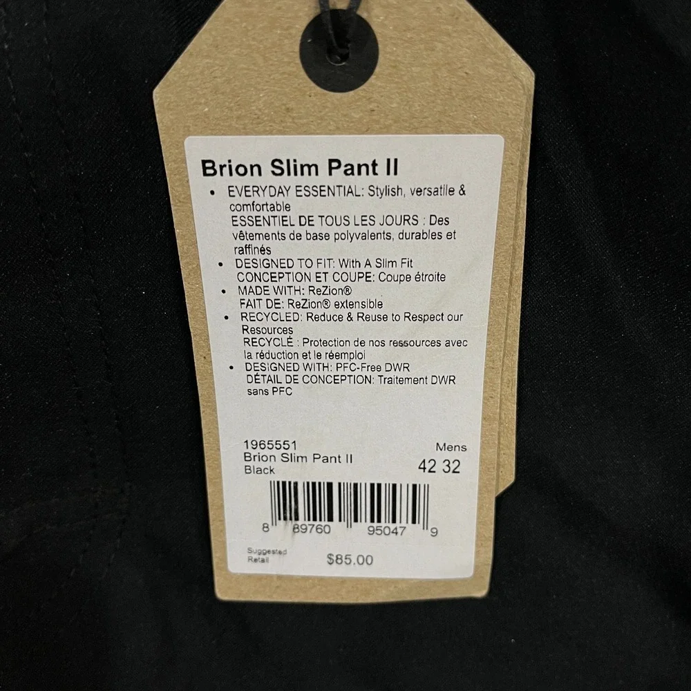 Prana tapered leg
